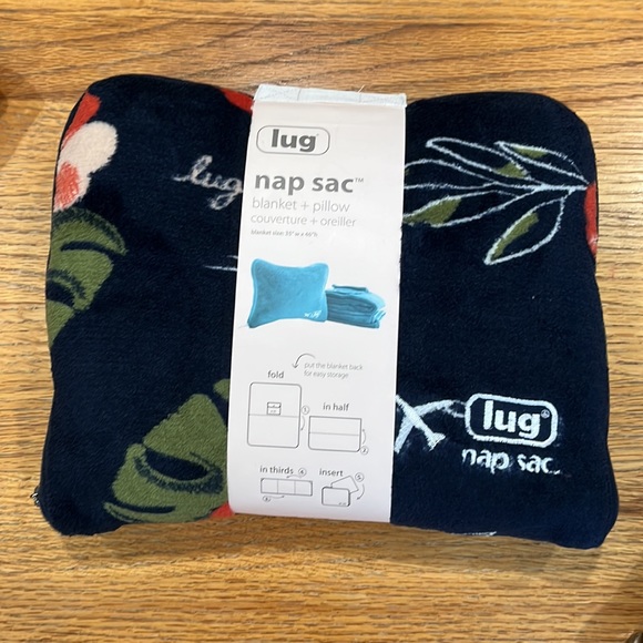 Lug Nap Sac travel airplane pillow and blanket! - Picture 10 of 14